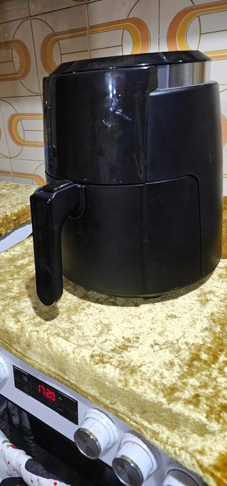 Air fryer deluxe noir