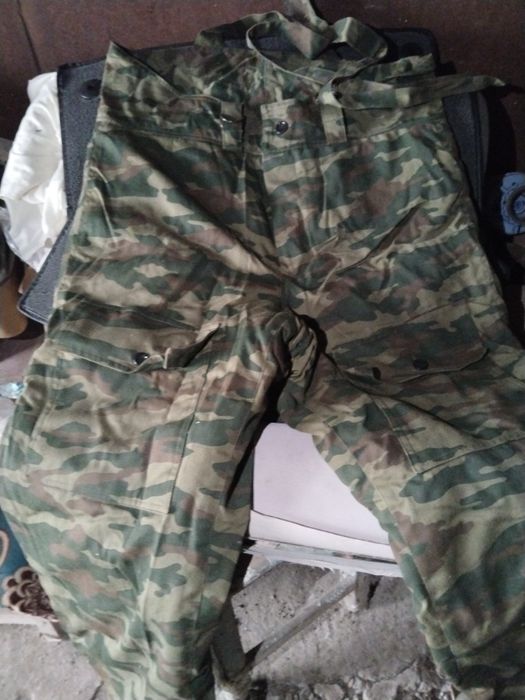 Штаны  ватные муж р.52-54