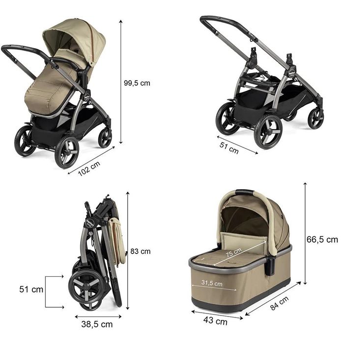 Peg Perego YPSI 2 in 1 (nu Stokke, Cybex)