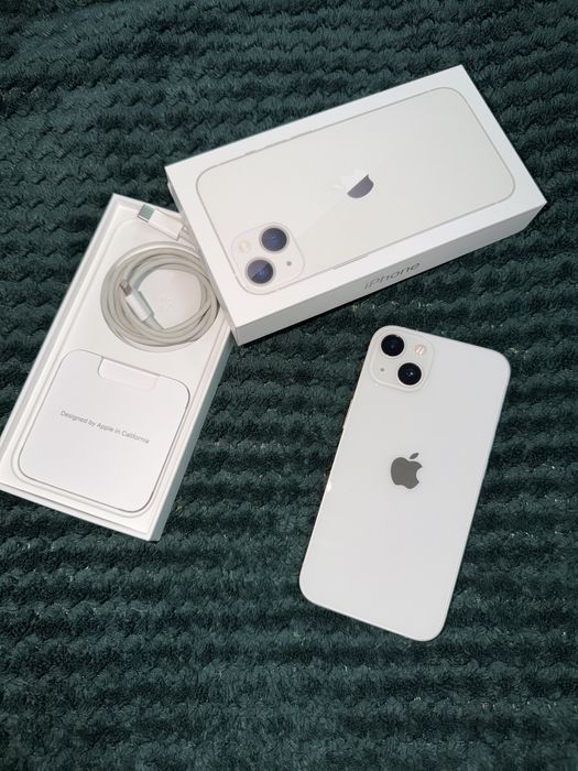 iPhone 13, 128 GB, Starlight (Alb)