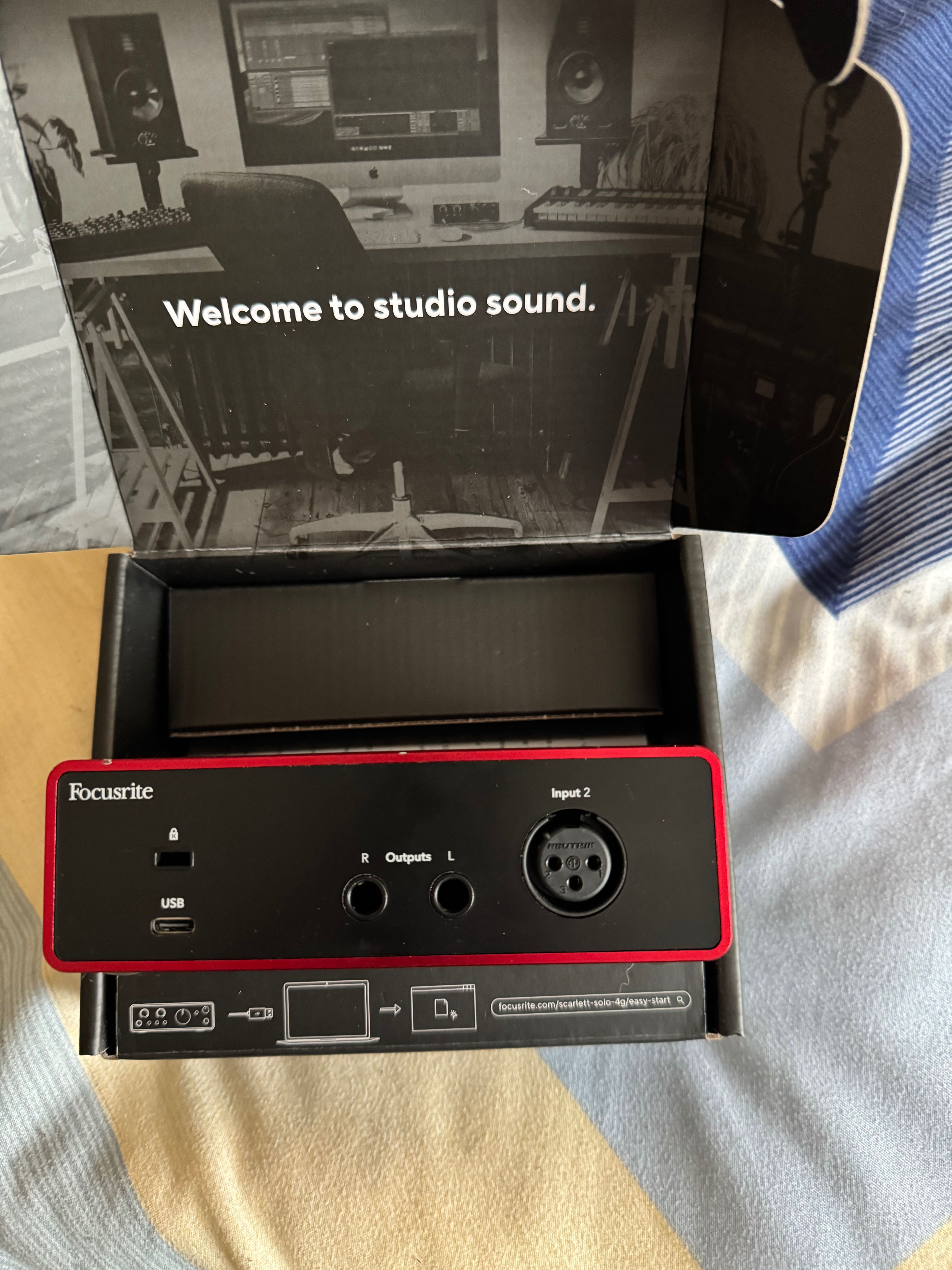 Focusrite Scarlett Solo 4th Gen