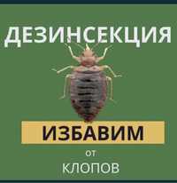 Дезинфекция гарантия качество безопасно клоп таракан коред