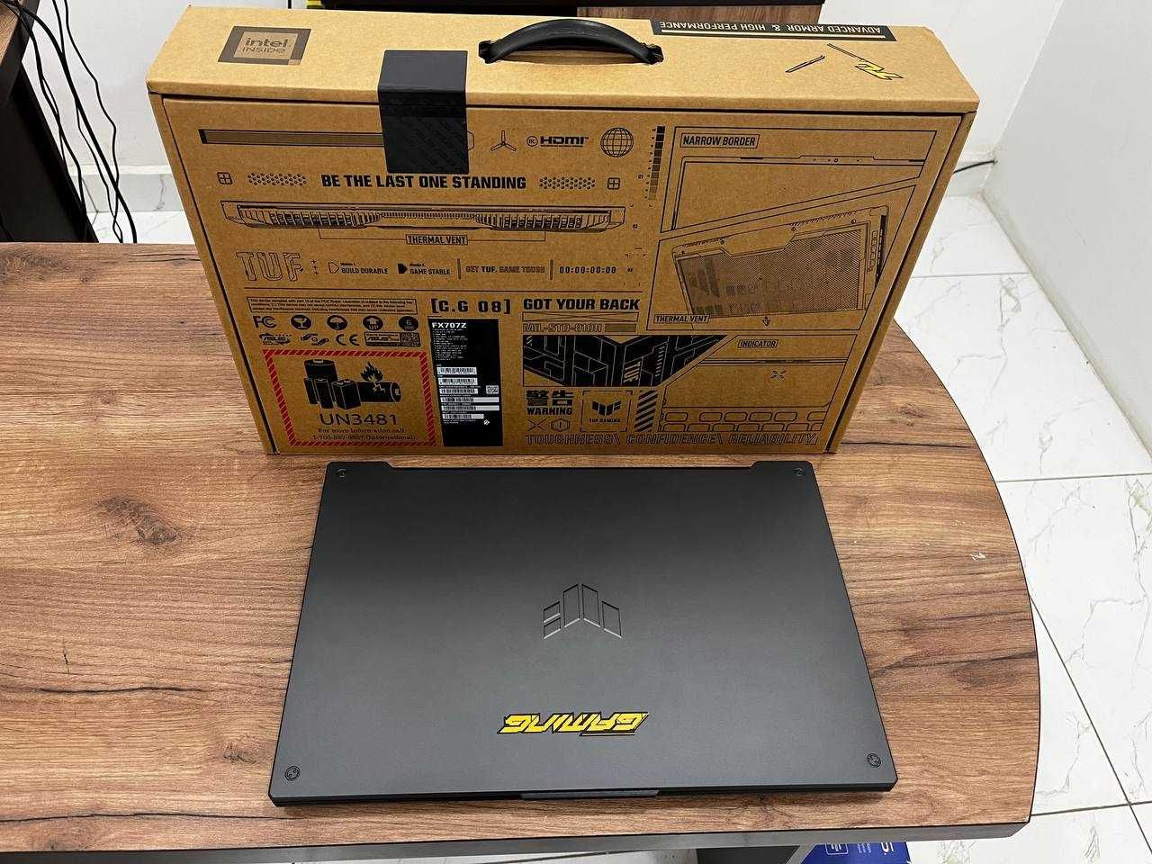 Игровой Ноутбук Asus TUF Gaming F17 с Большим дисплеем