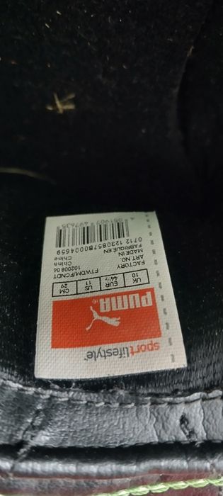 Бутонки Puma номер 44,5