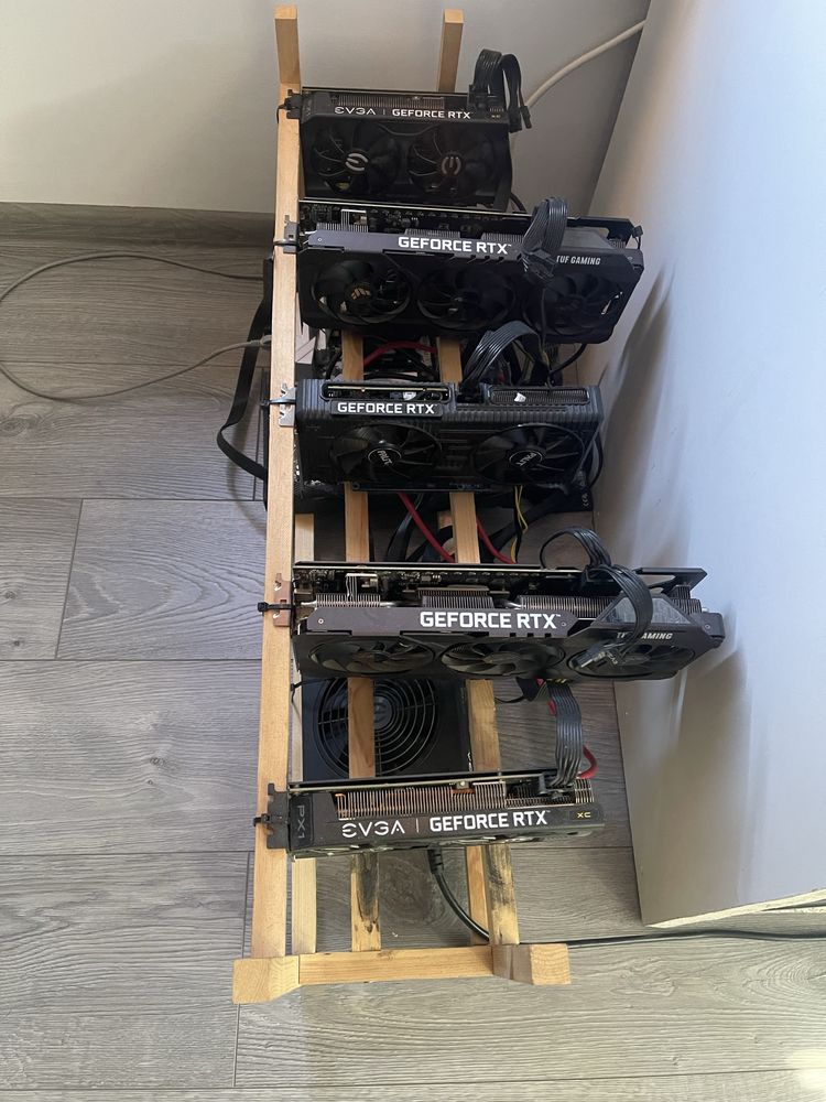 Rig 5x RTX 3060ti