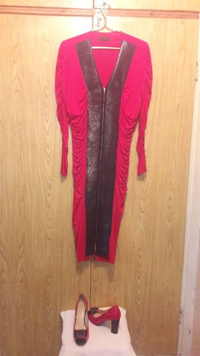 Вечернее платье и туфли