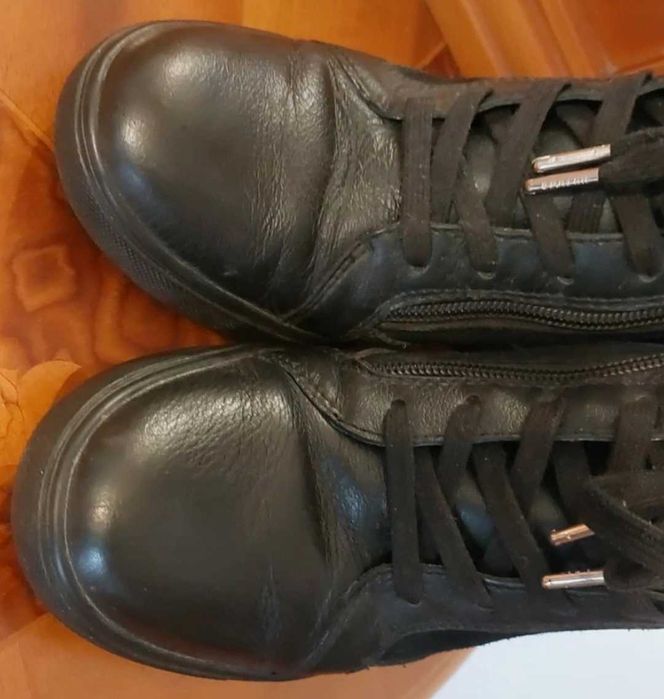 Ghete de piele Tommy Hilfiger