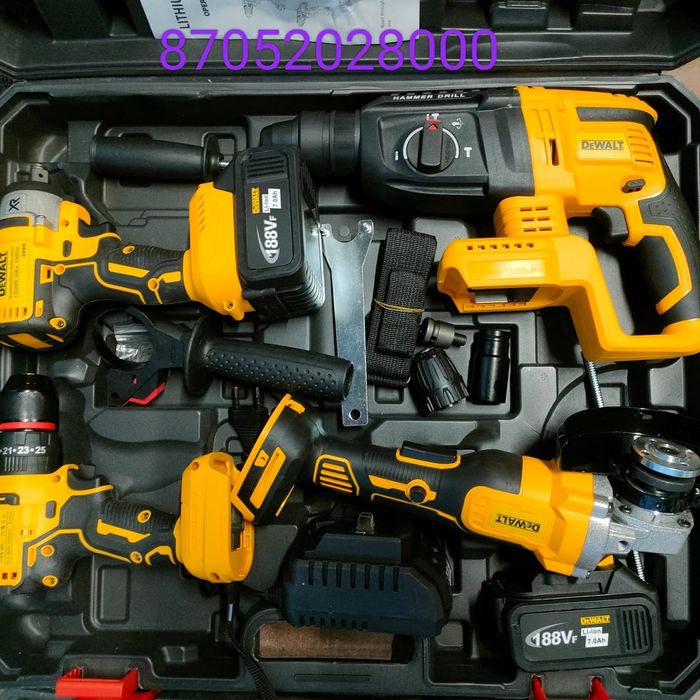 Набор электроинструментов 4в1