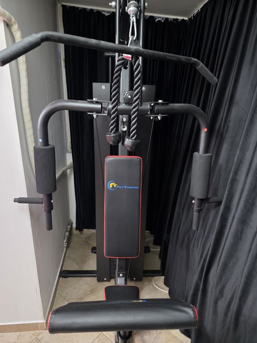 Aparat multifunctional Fit Tronic si Bicicleta eliptica Domyos