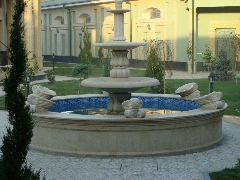 Турецкий хаммом, сауны, бассейн, барбекю,фонтан ,водопад