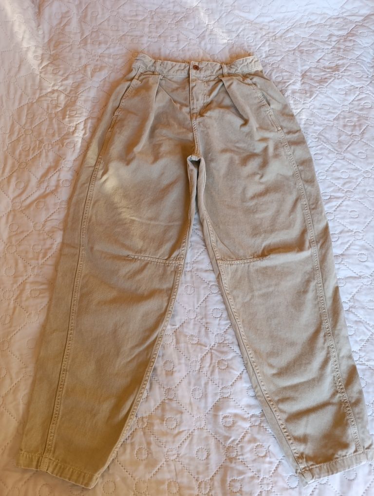 Дамски панталон тип шалвари ZARA