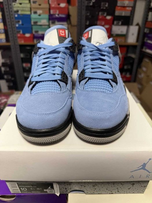 % 5LEI LIVRARE % Nike Air Jordan 4 University Blue Editie Limitata