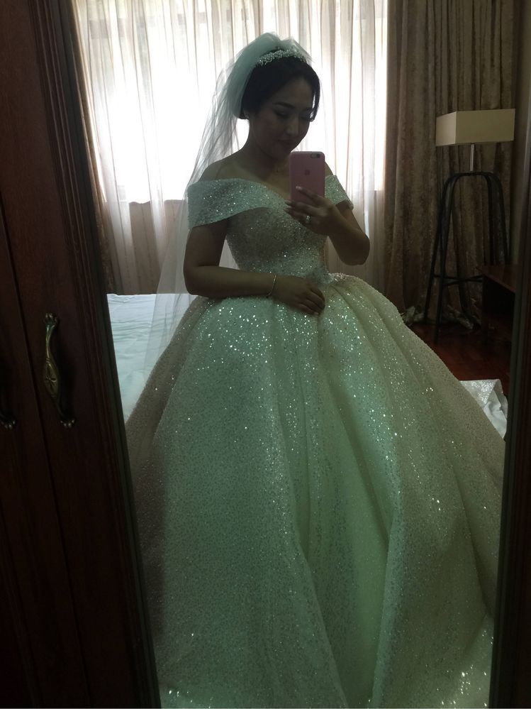 Свадебное платье 150000тг