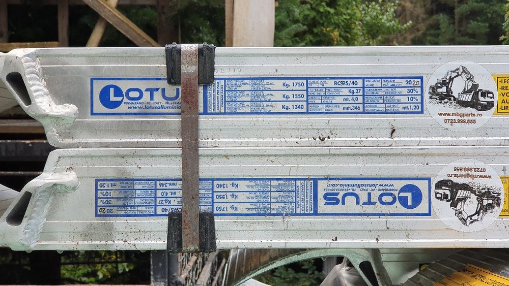 Rampe cu certificare TUV STOC!