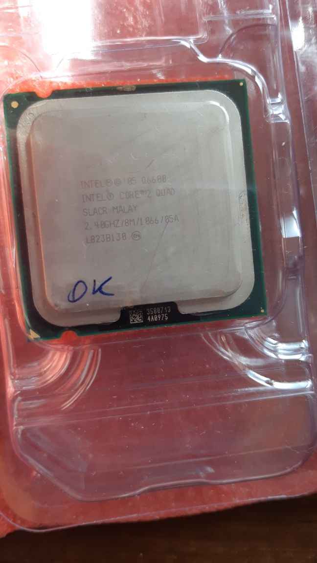 Q6600, Intel Core 2 Quad, 2.4 GHz, 8 MB, Socket LGA775