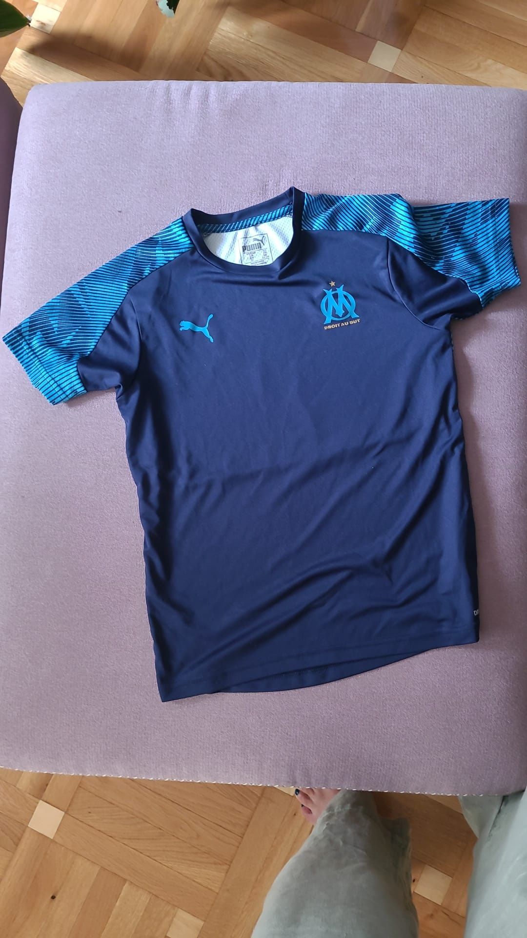 Vând tricou Puma echipa Marseille 152 cm