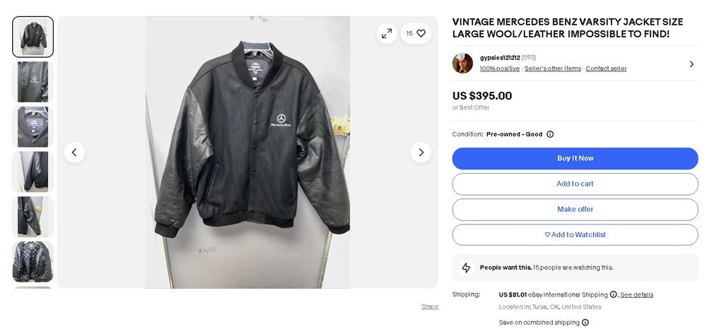 DAY Birger et Mikkelsen  /  Mercedes Benz Collection Rare  Vintage