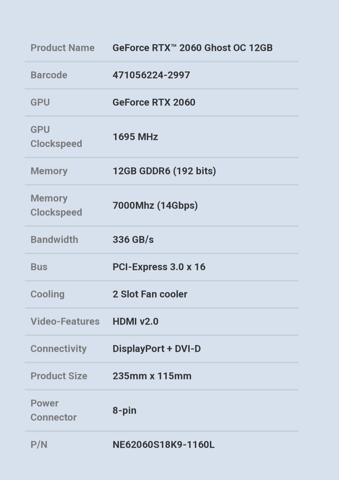 видеокарта RTX  2060 12гпользование были два месяца после игротеки