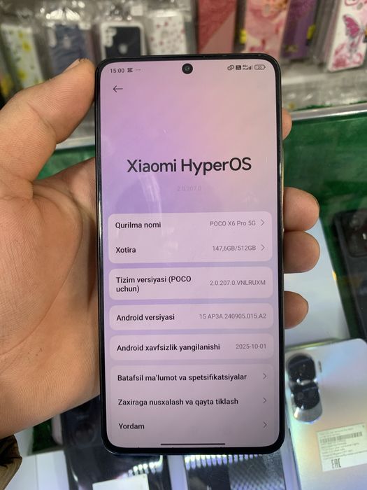 Poco x6 pro yaxshi xolatda