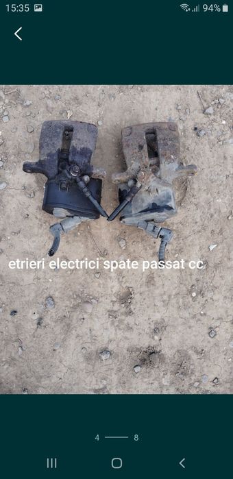 Amortizoare electrice fata spate passat CC