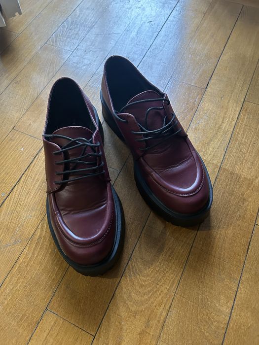 Pantofi rizzoli, culoare burgundy, marime 36