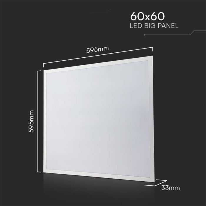 LED 36W 4320lumen Панел 60x60 V-tac - Samsung диоди 5г гаранция растер