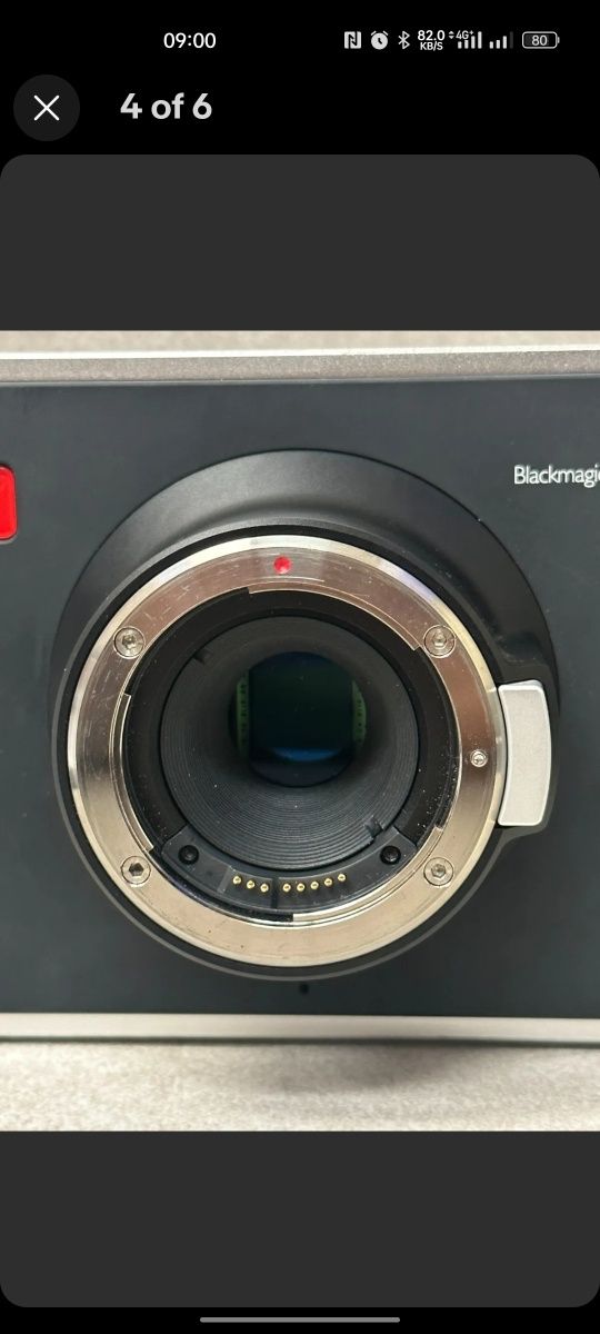 видеокамера blackmagic 2.5k (bmcc)