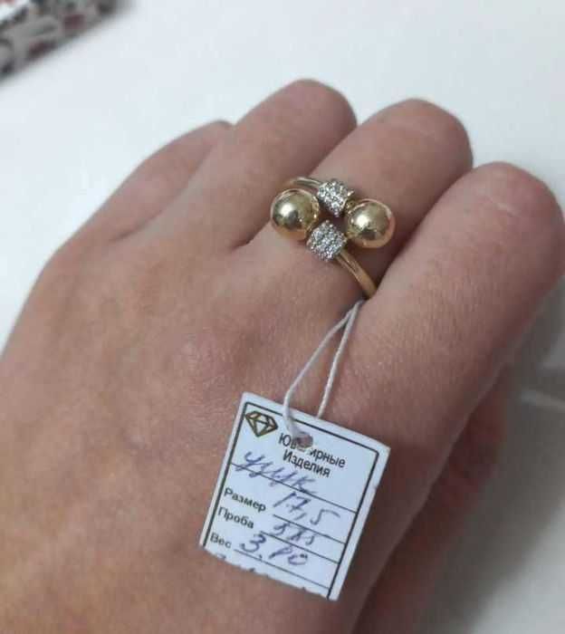 Золотое кольцо Проба-585