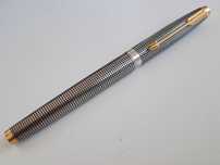 Stilou de colectie vintage Parker 75 Sterling Silver US penita aur 14K