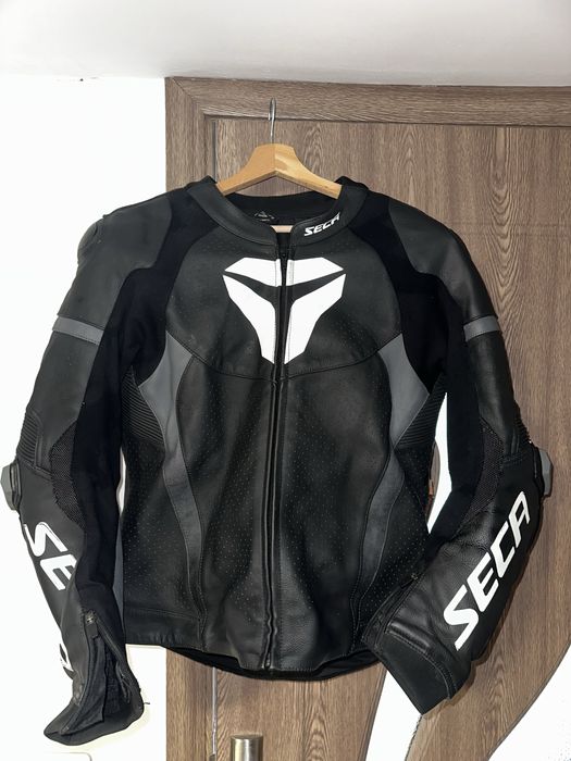 Geacă de piele moto Seca