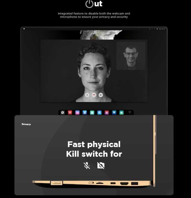 Laptop criptat/securizat cu tehnologie blockchain