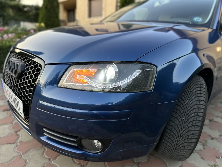 Audi a3 8p 1.9 bkc / Km reali / piele / led