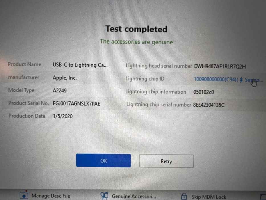 A Adaptor Incarcator iPhone Fast Charger USB-C