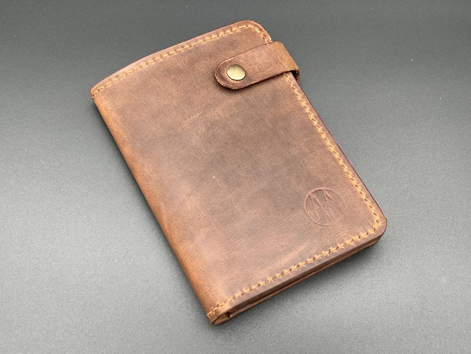 Vand portofel/husa/toc din piele crazy horse pentru pasaport