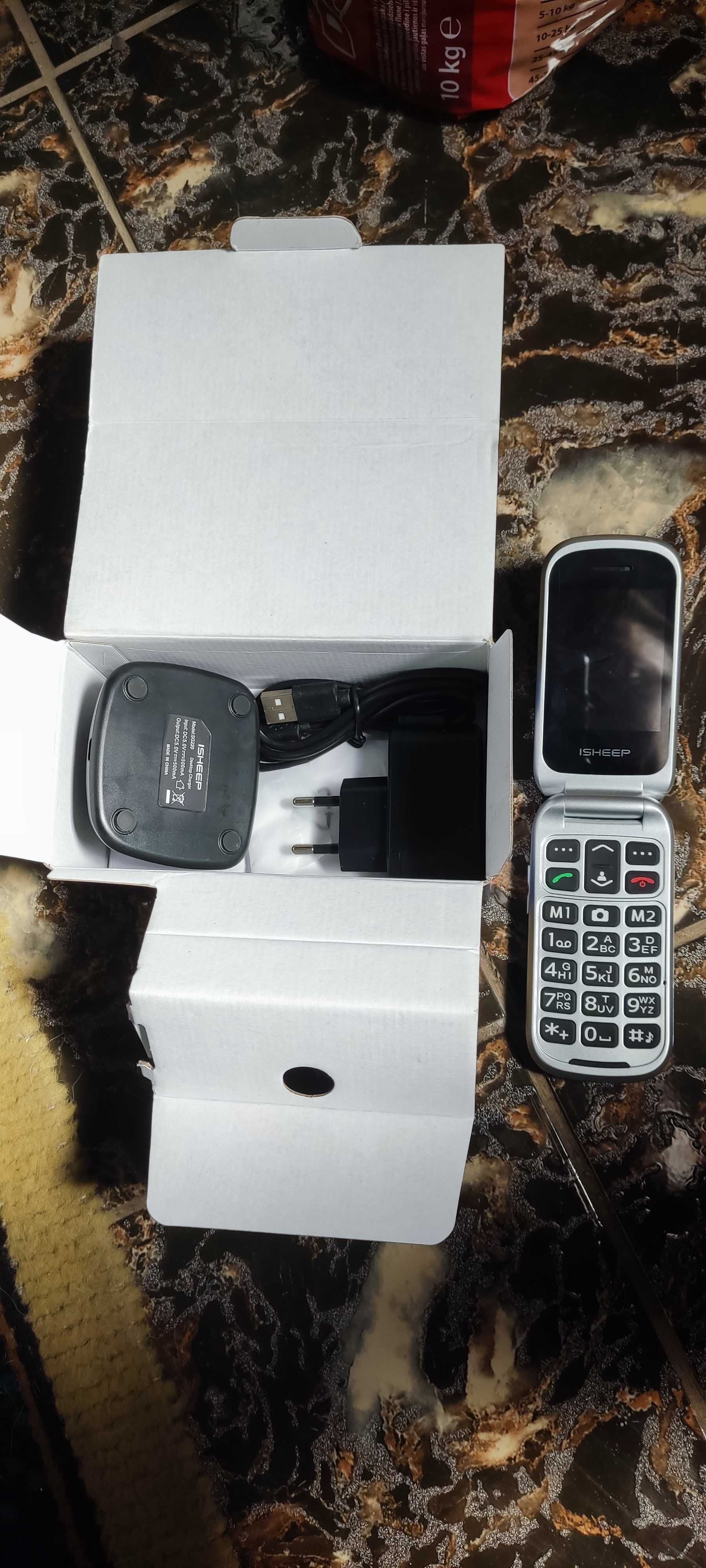 Telefon butoane Isheep sg220 nou