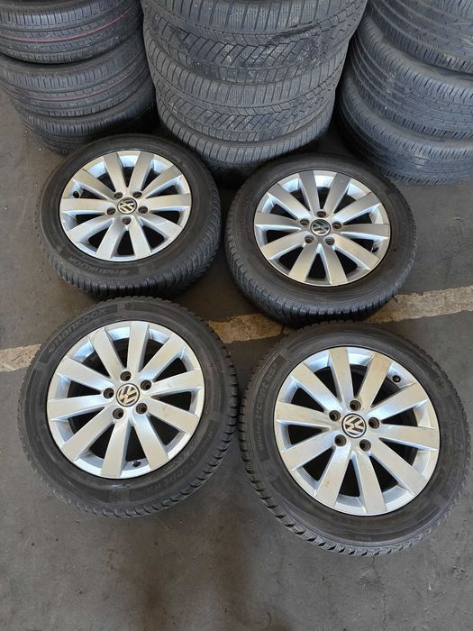 Jante VW Seat Skoda Audi anvelope iarna Hankook Winter 205 55 16