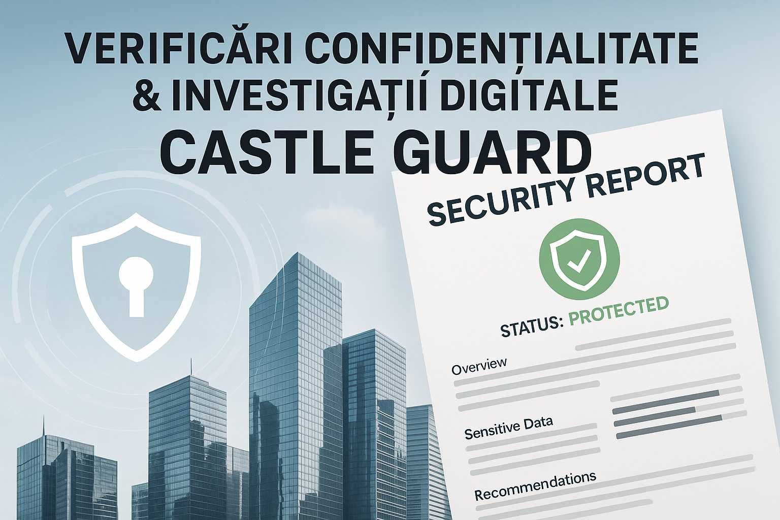 Forensics digital & investigații PI – confidențial | Castle Guard