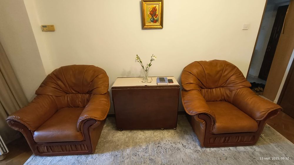 Canapea extensibila cu fotolii