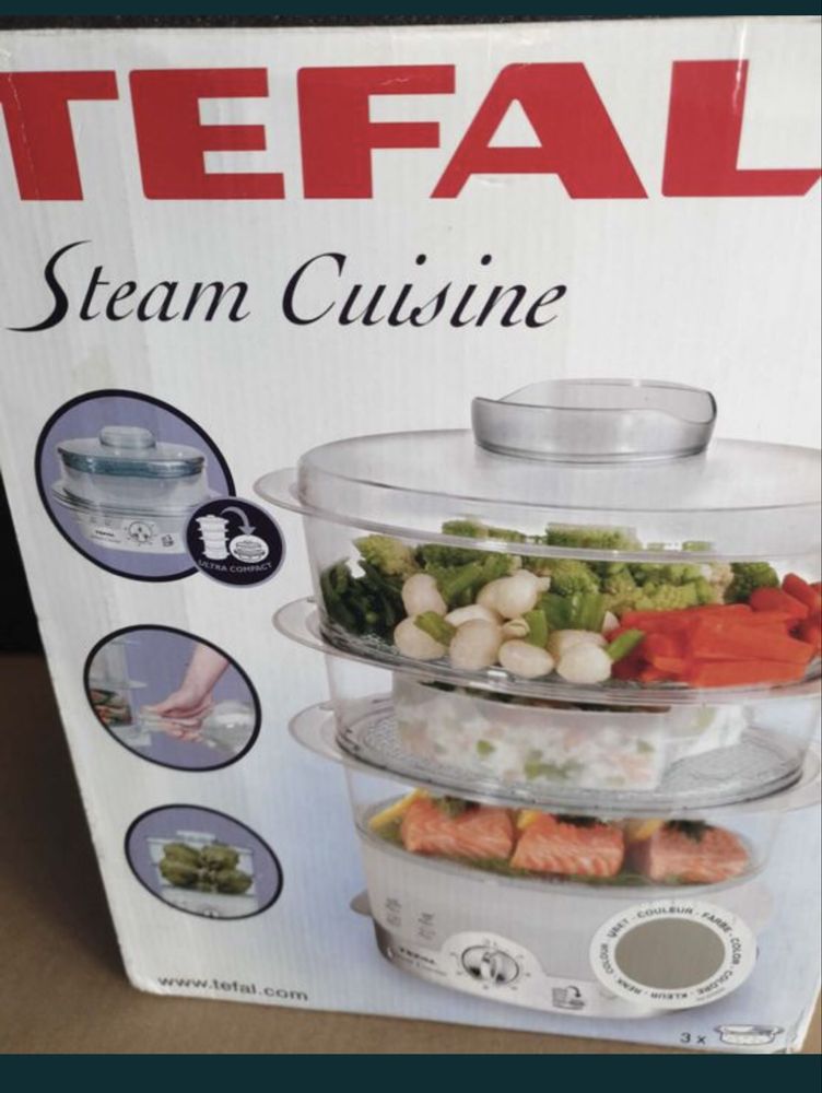 Aparat aburi Tefal steam cuisine