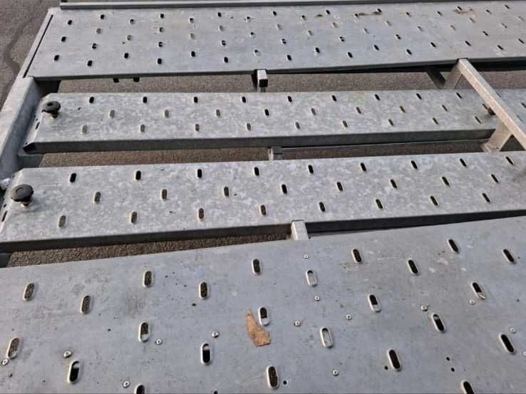 Remorca an 2024 Platforma auto 3 axe platou 8 m 2 masini max aut. 3.5t