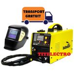 Aparat sudura MIG 160i INTENSIV cu sarma argon CO2 fara gaz + masca