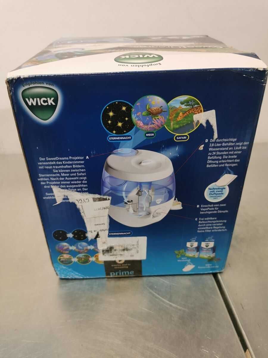 Wick WUL575 SweetDreams - овлажнител за въздух със светлинна проекция