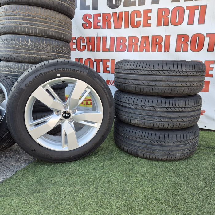 Jante R 19 5x112 Q5 cu anvelope noi 235 55 19 2021