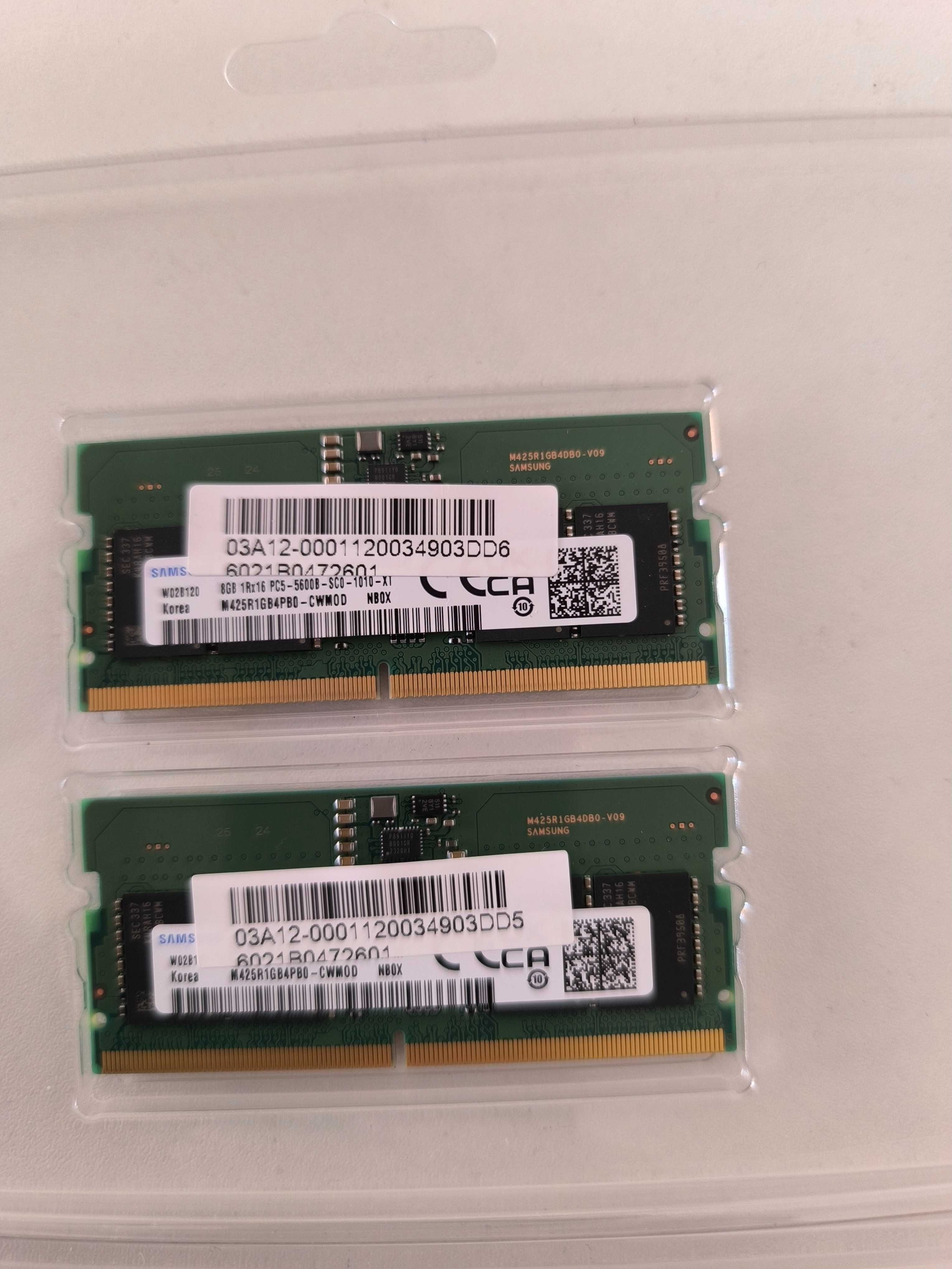 Samsung 16GB DDR5 5600 MHz SO-DIMM RAM