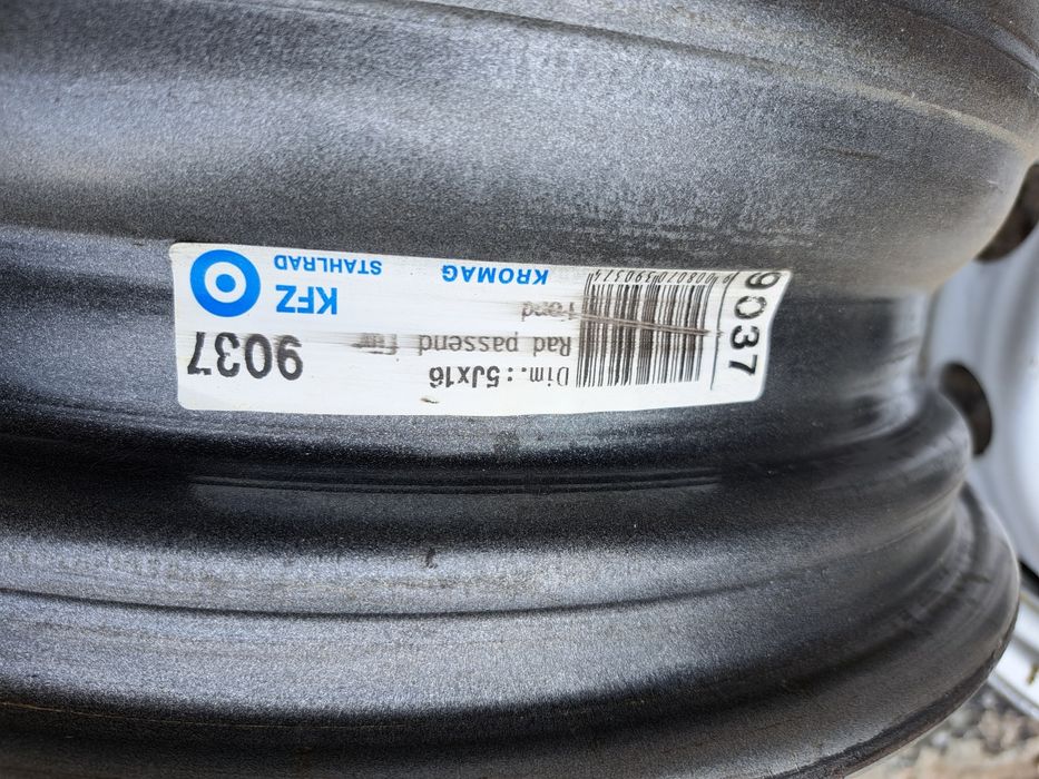 Jante tablă R16 Renault Mascot punte dublu.