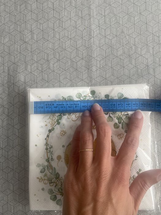 Салфетки с щампа за юбилей 60 години