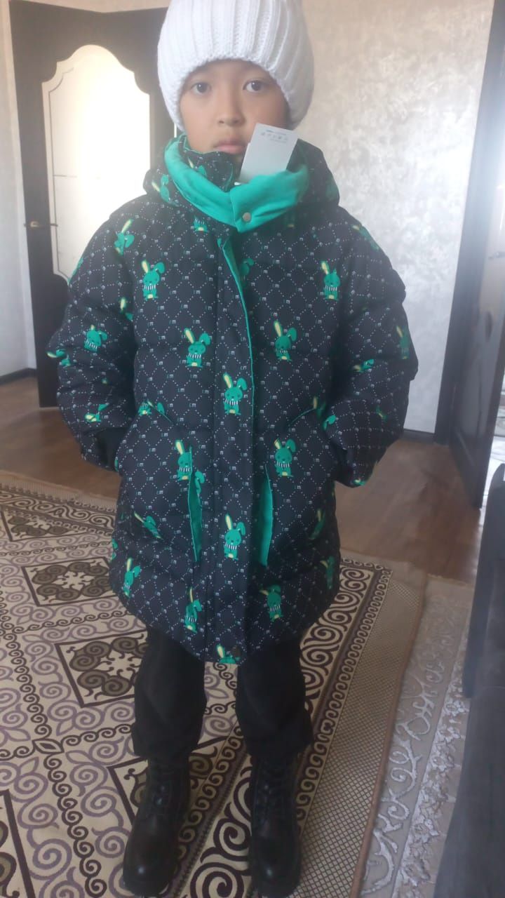 Куртка детская плюшевая для детей  7-8 лет