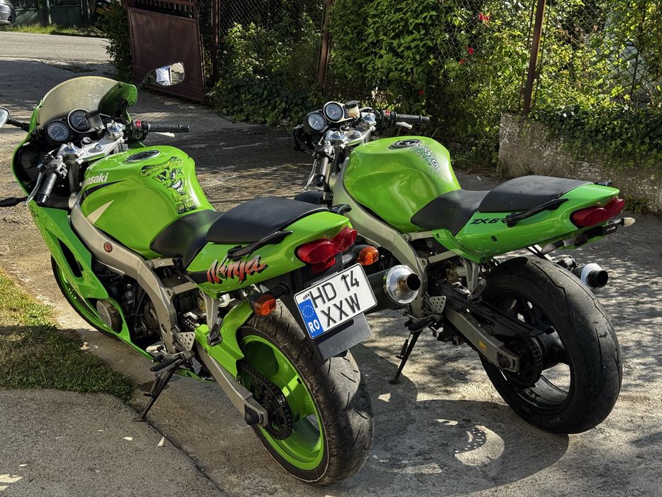 2 Kawasaki Ninja ZX-6R ~ 110 Cp ~ 600 cmc ~ An 2000 ~ Pachet