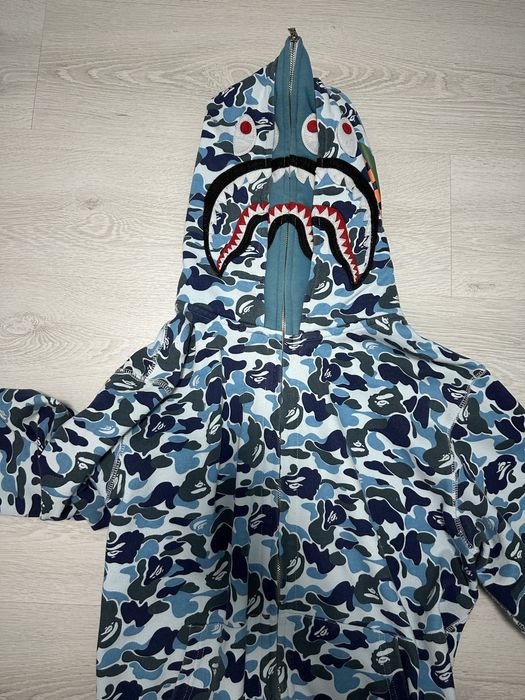 Hanorac bape culoare albastra