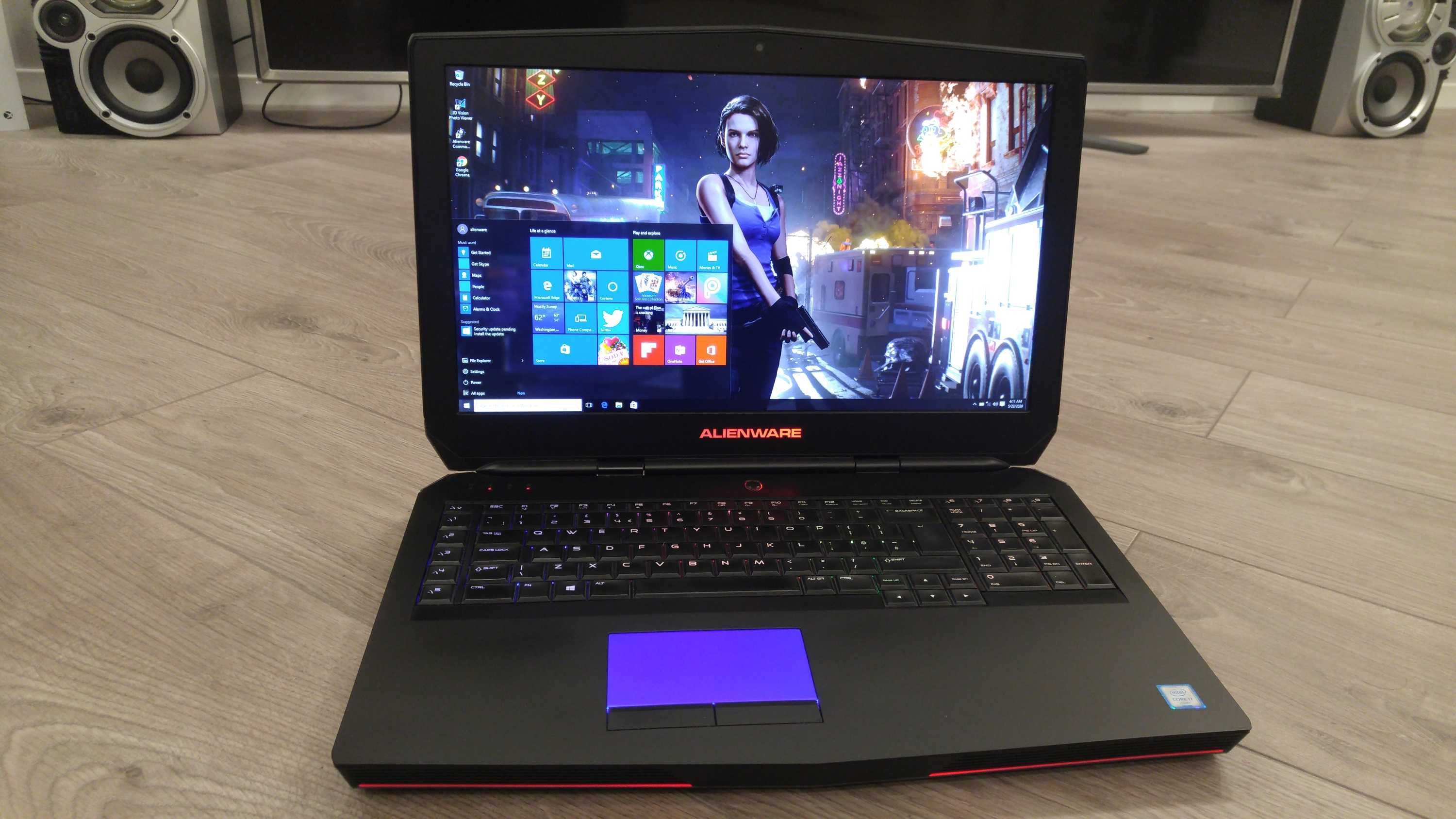 Laptop alienware 17" ,intel core i7- 6820hk ,video 8 gb, ram 32 gb